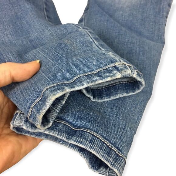 Liz Lange Distressed Maternity Jean Jeggings Size Medium - Picture 4 of 7